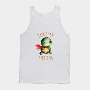 Cute and Adorable Turtley Amazing Tank Top